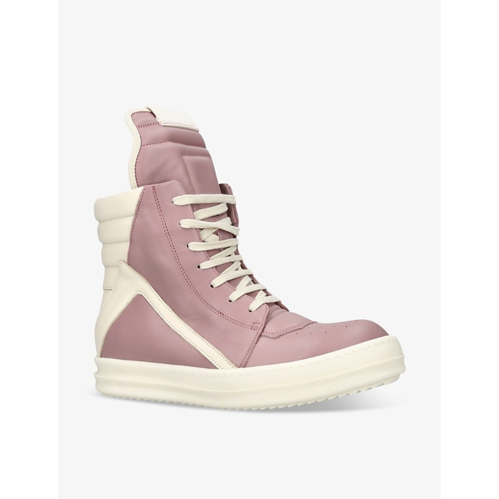 *EXCLUSIVE COLORWAY* Dusty Pink Milk Rick Owens Geobaskets